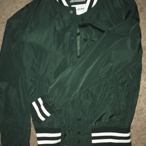 Good fellow Green Varsity Jacket